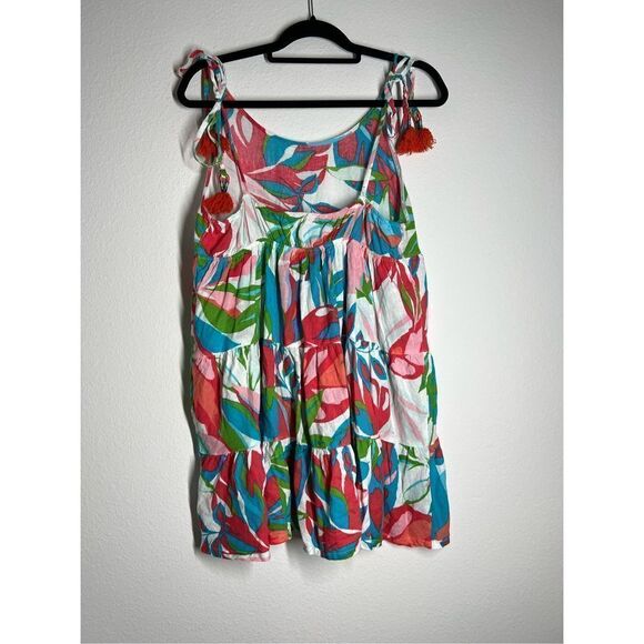 C&C CALIFORNIA Multi Tie Shoulder Cover-up Beach Dress - Picture 4 of 9